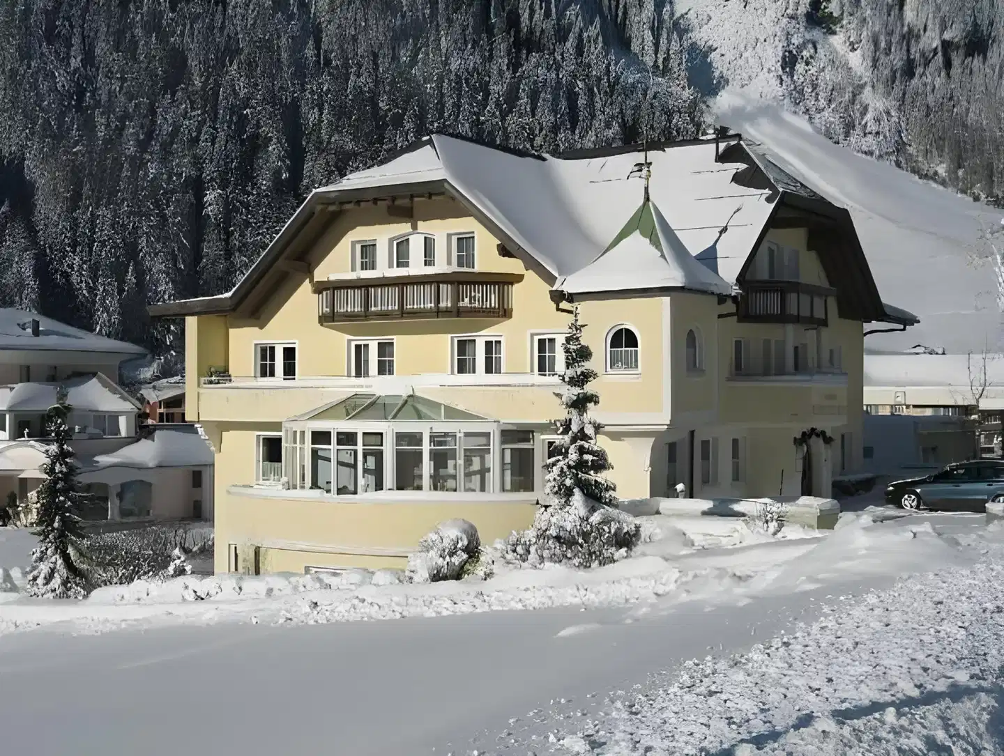 Hotel Garni Neder Aussenansicht