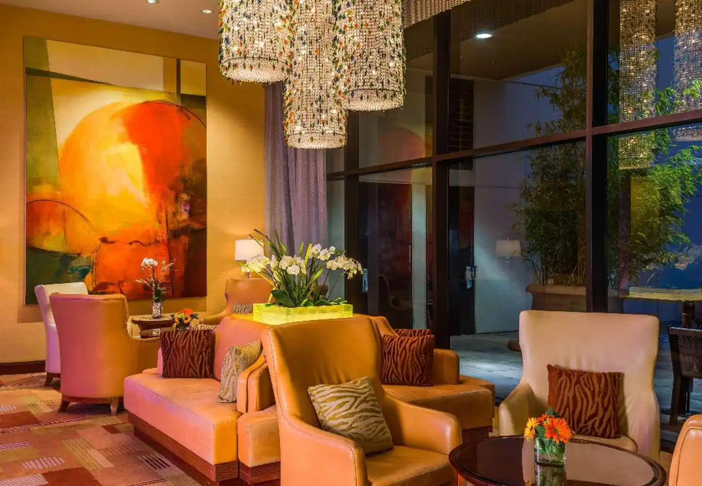 Hilton San Francisco Airport Bayfront Lobby