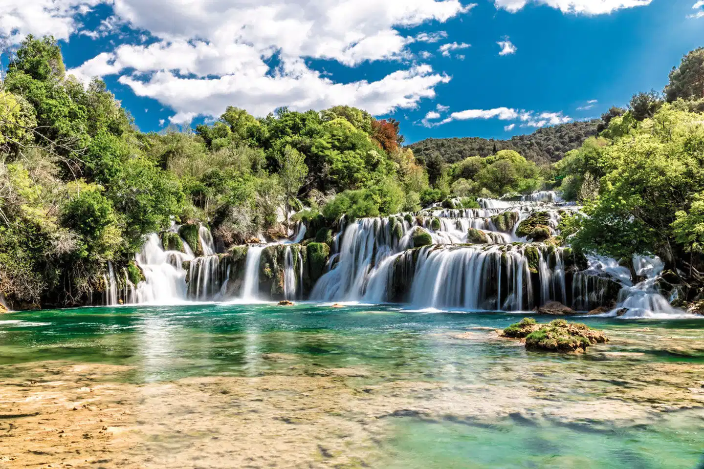 Inselhüpfen Norddalmatien Strand