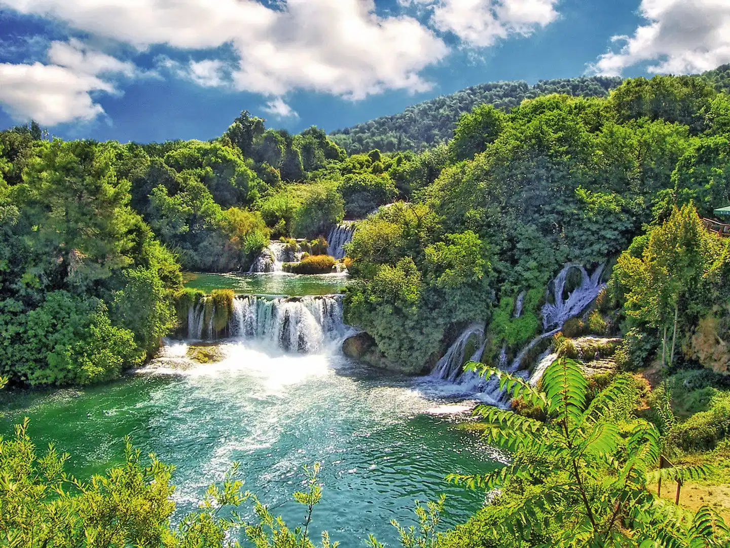 Inselhüpfen Norddalmatien Landschaft
