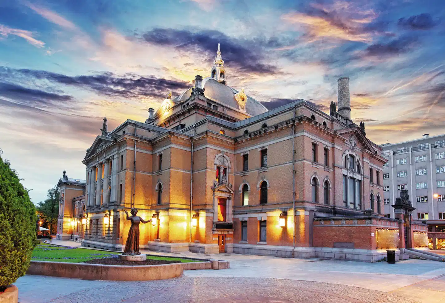 Nordeuropas Hauptstädte Aussenansicht