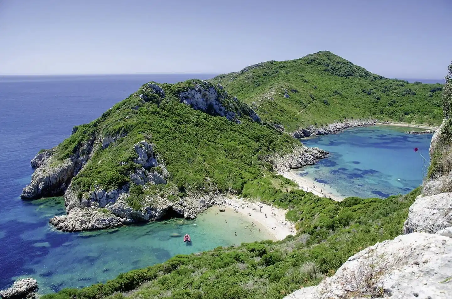 Korfus Highlights erwandern Landschaft