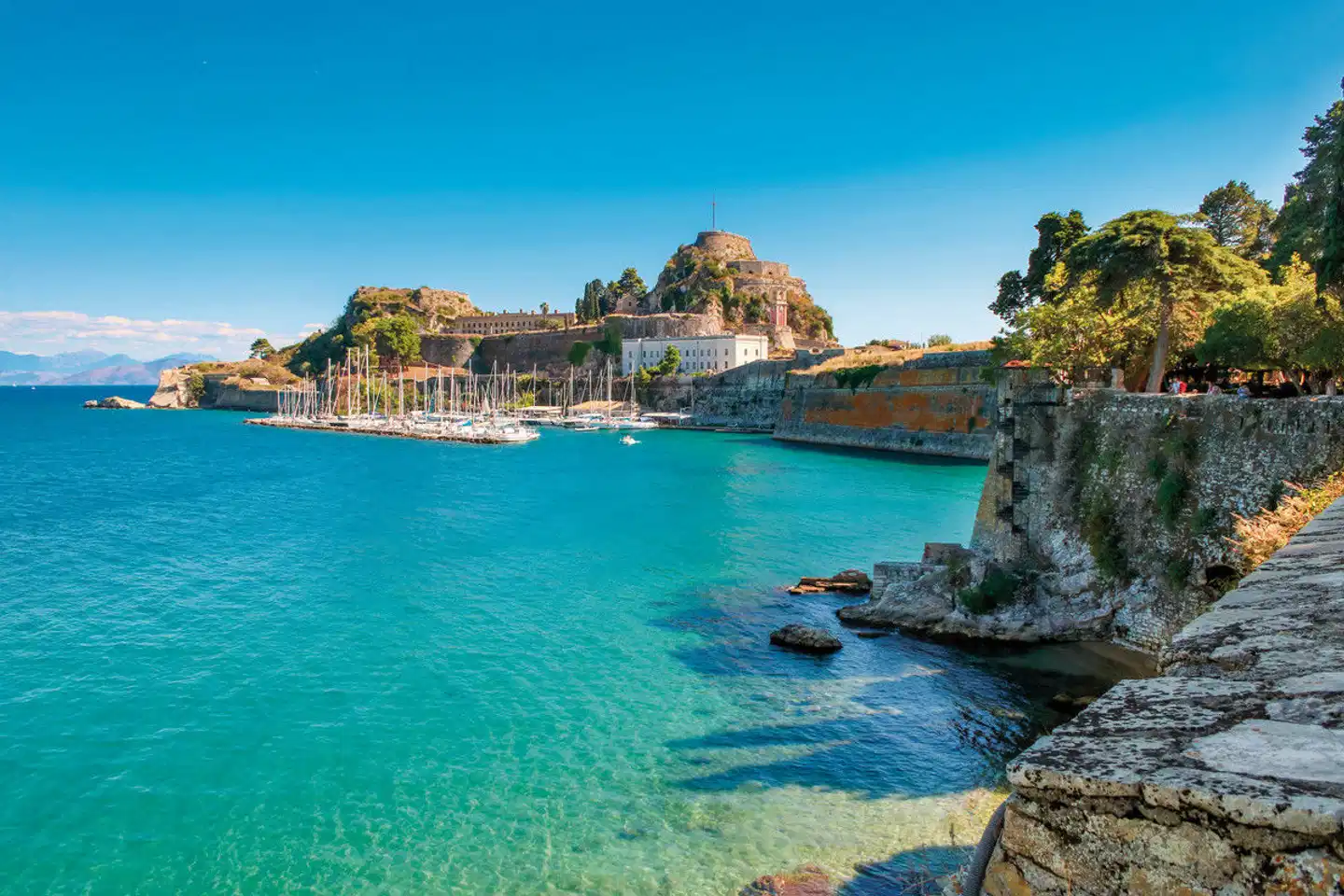 Korfus Highlights erwandern Strand