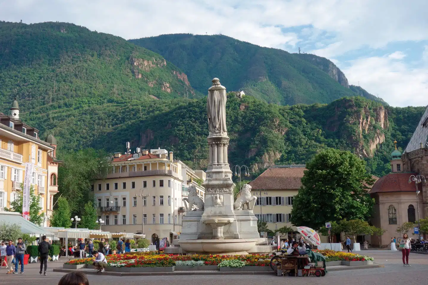 Etsch-Radweg Nauders - Gardasee Landschaft