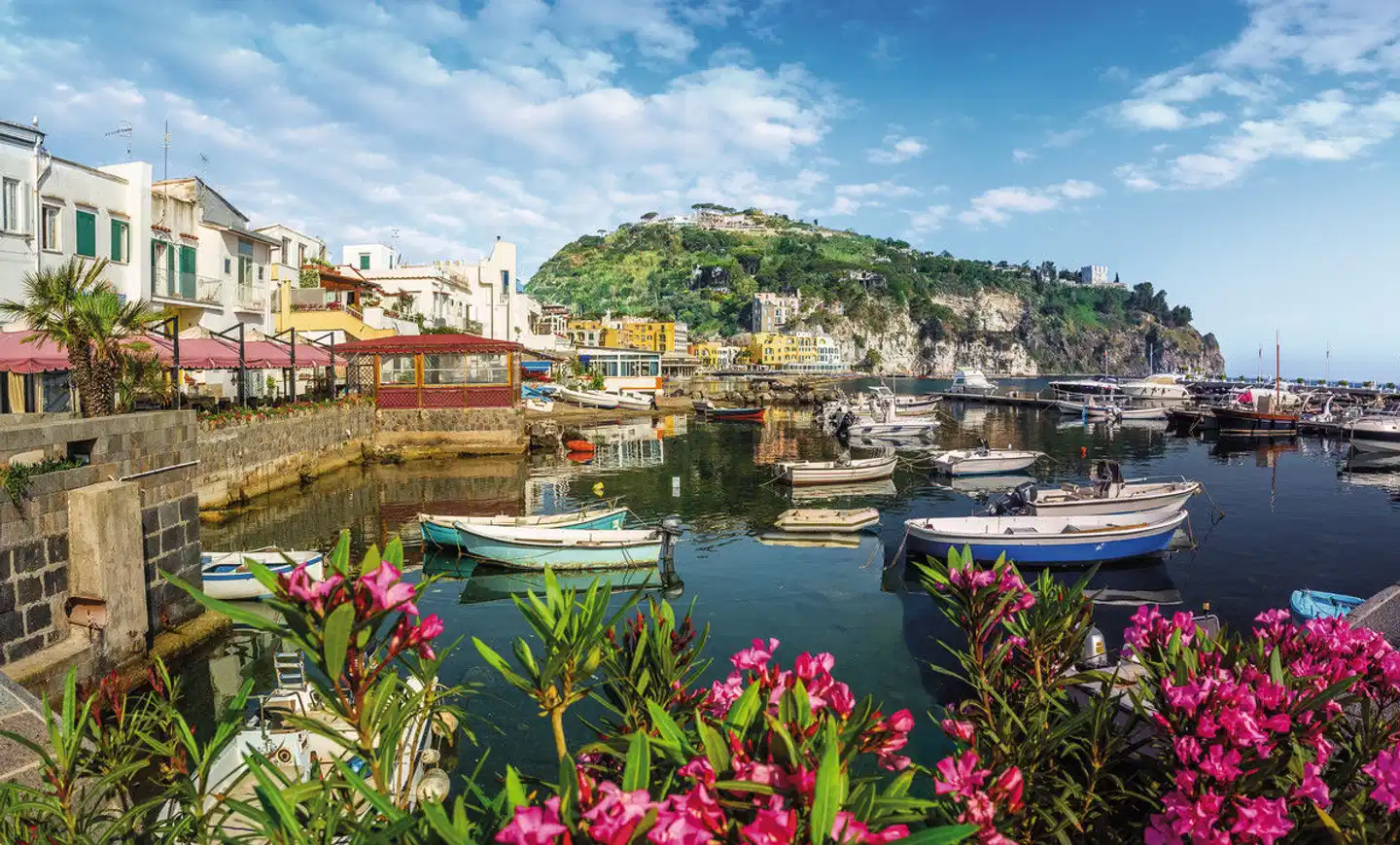 Sorrent und die Inseln in der Bucht von Neapel Garten