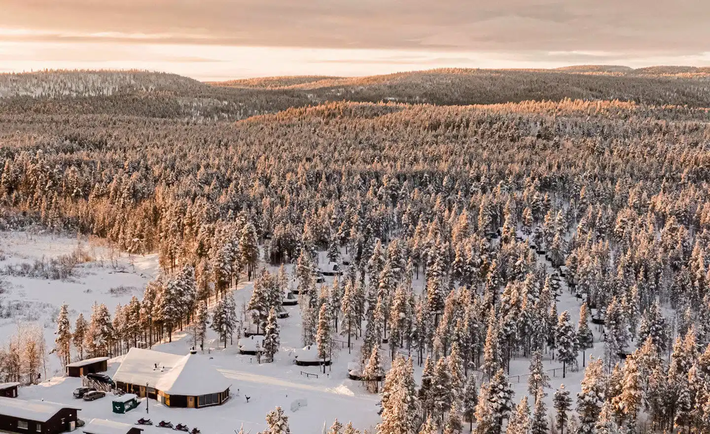 Lappland Deluxe - 4 Nächte Landschaft
