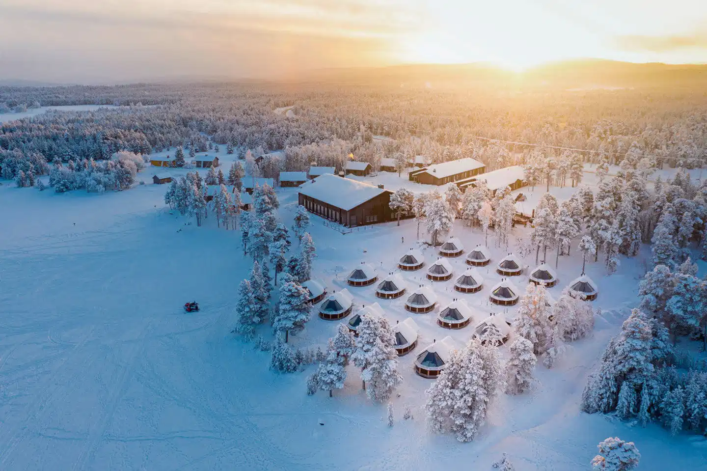 Wildnis unter dem Polarlicht - Inari Strand
