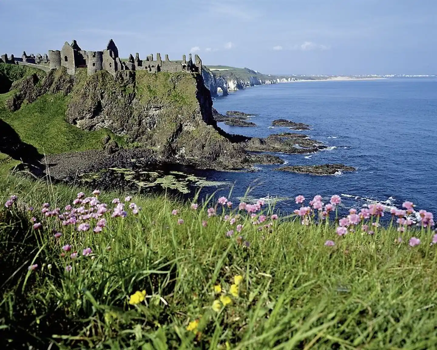 Geheimnisvolle Küste Landschaft