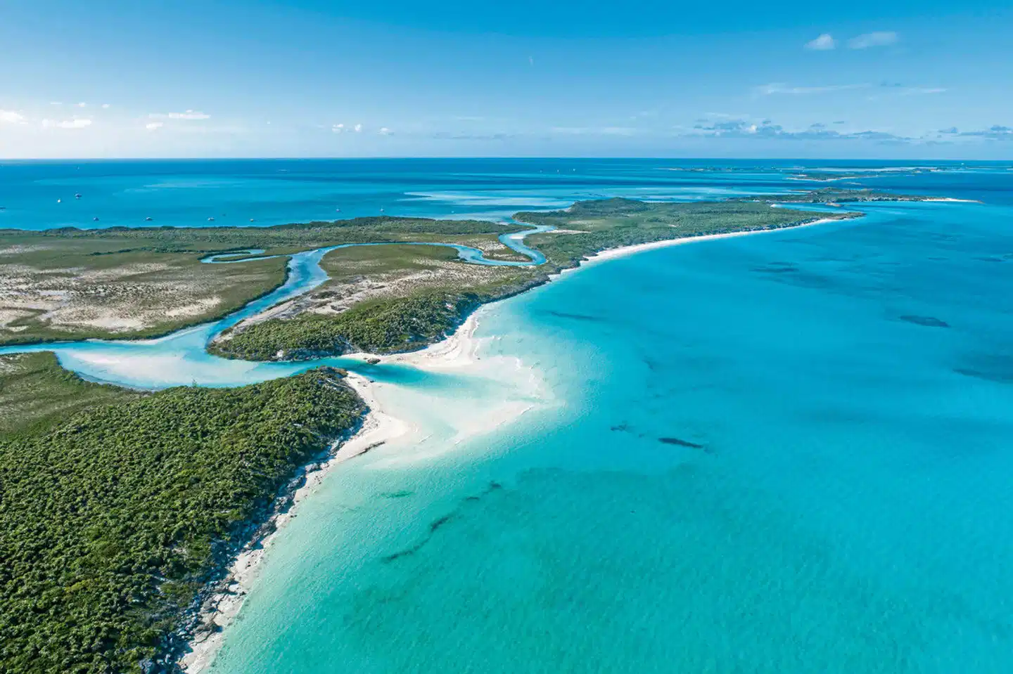 Inselparadiese der Bahamas Landschaft