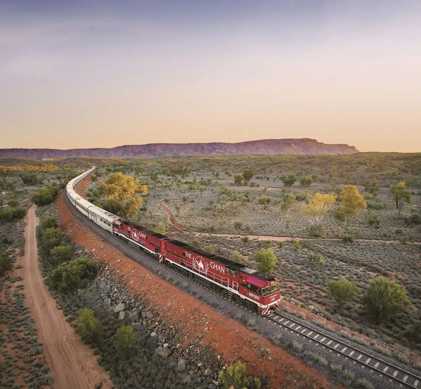 The Ghan (Adelaide - Darwin) Landschaft