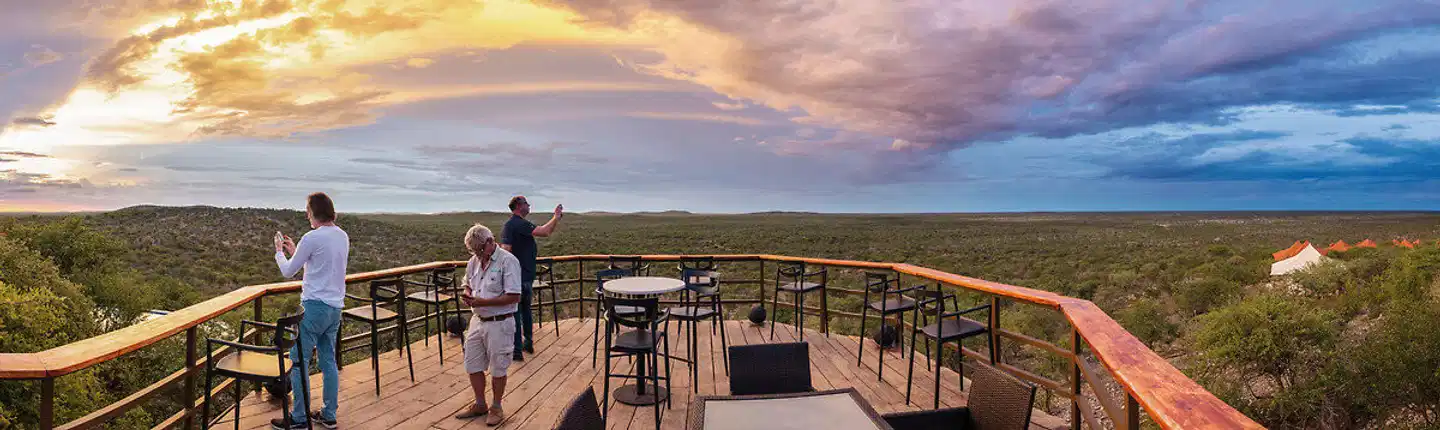 Forfait excursion au parc national d'Etosha supérieur Terrasse