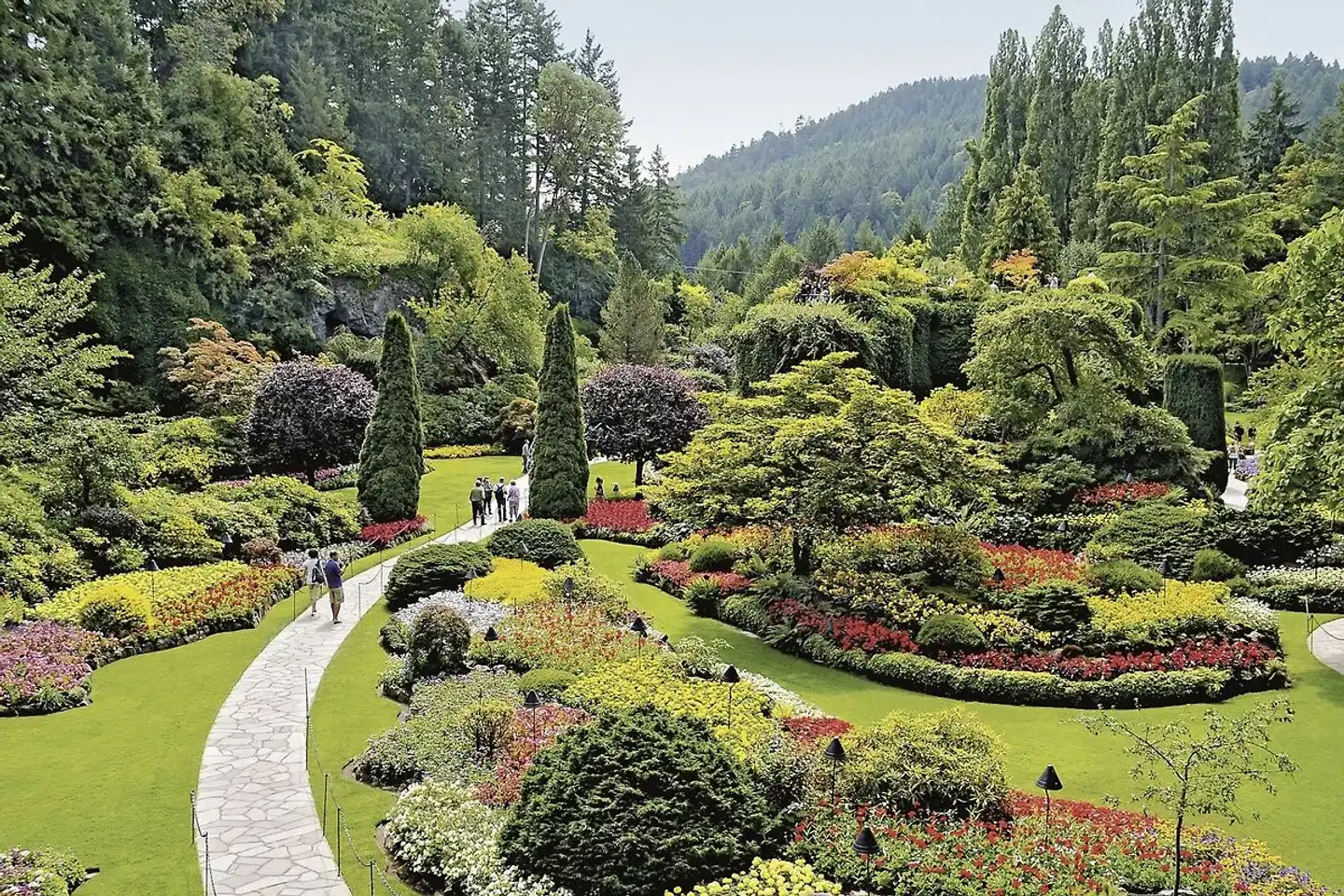 Familienurlaub in Westkanada Garten