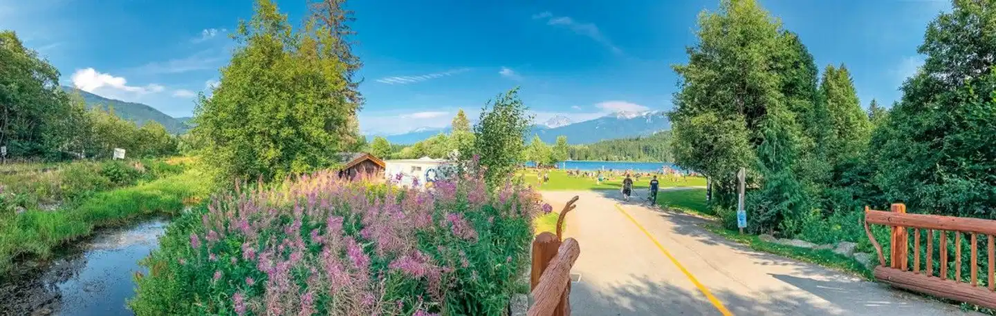 Familienurlaub in Westkanada Garten