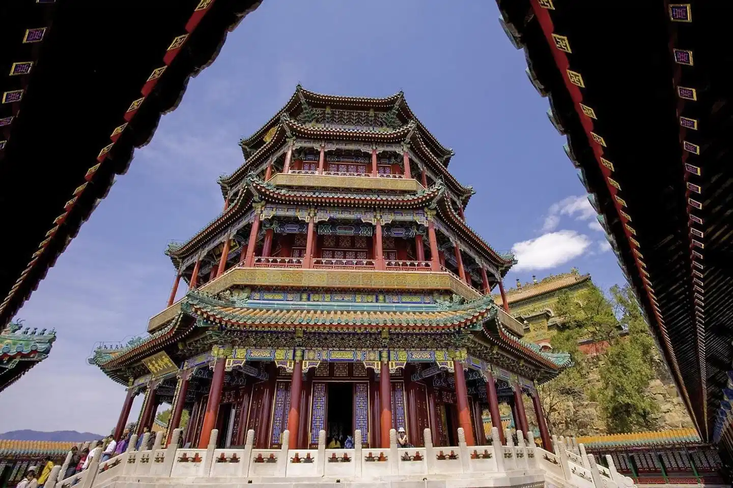 Die Zentren Chinas mit Yangzi Aussenansicht