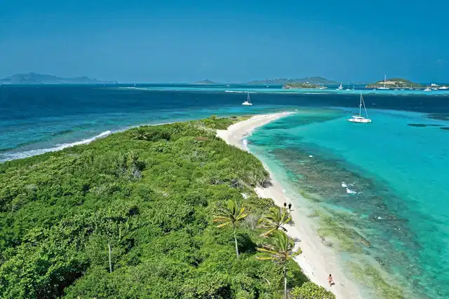 Schätze der Karibik Landschaft