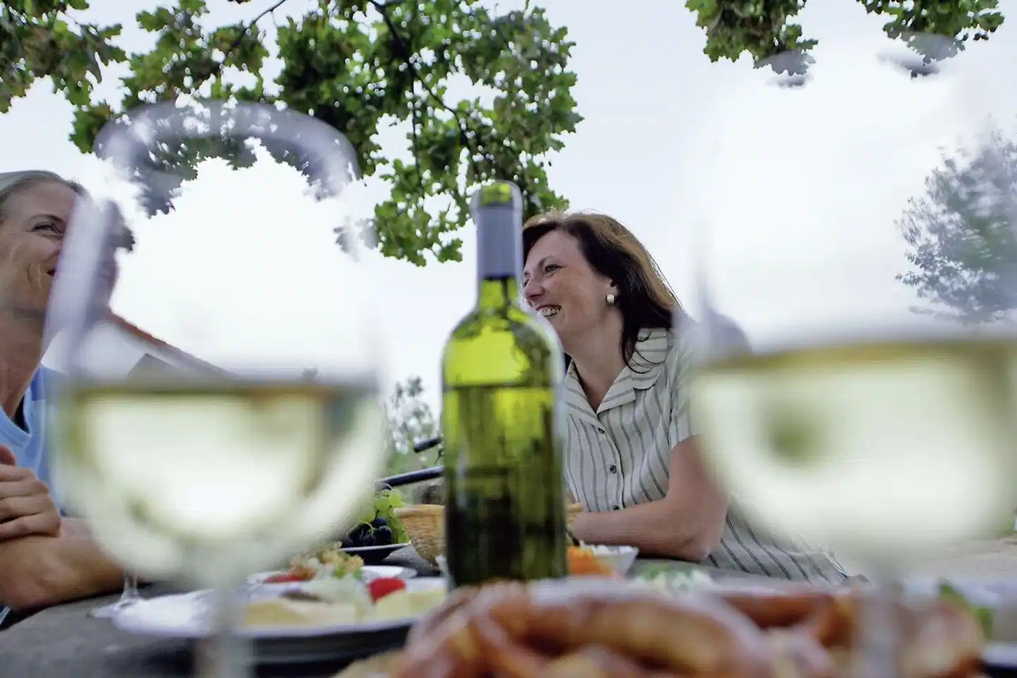 Von Winzerhof zu Winzerhof Terrasse