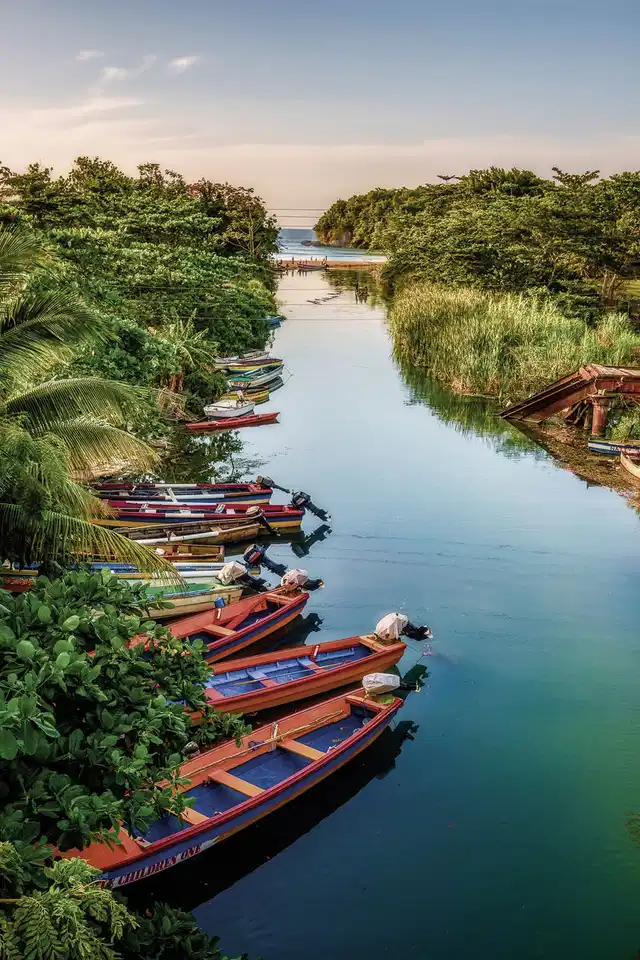 Jamaikas bunte Vielfalt Landschaft