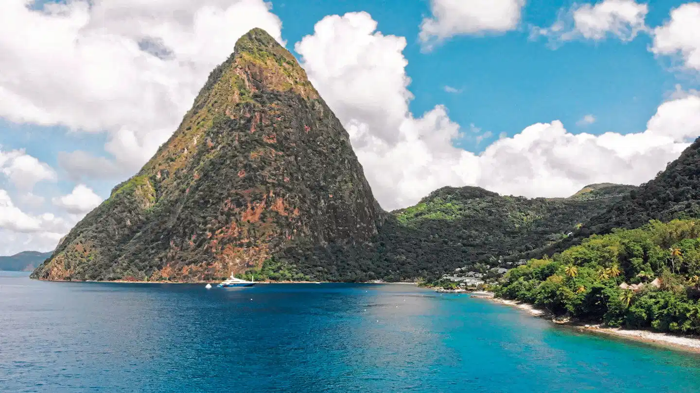 Schätze der Karibik Landschaft