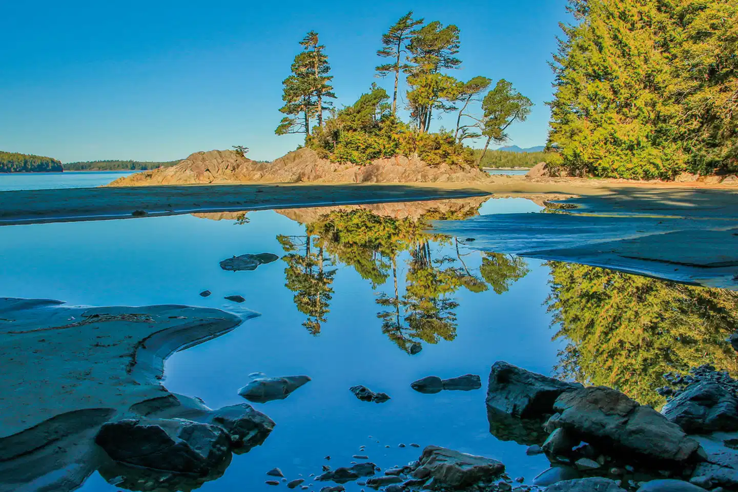 Wandern auf Vancouver Island Landschaft