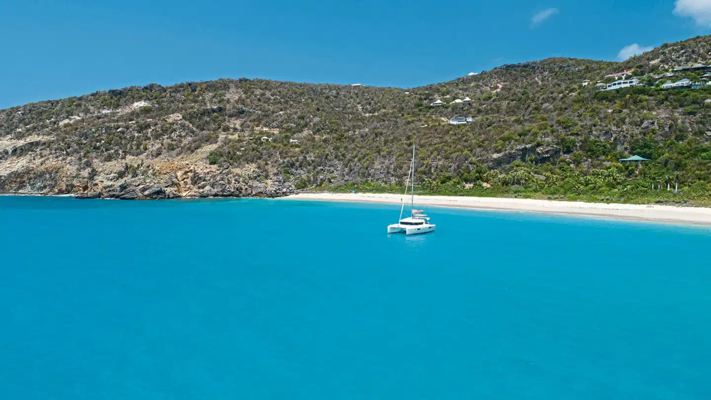 St. Barth und weiße Inselwelten Landschaft