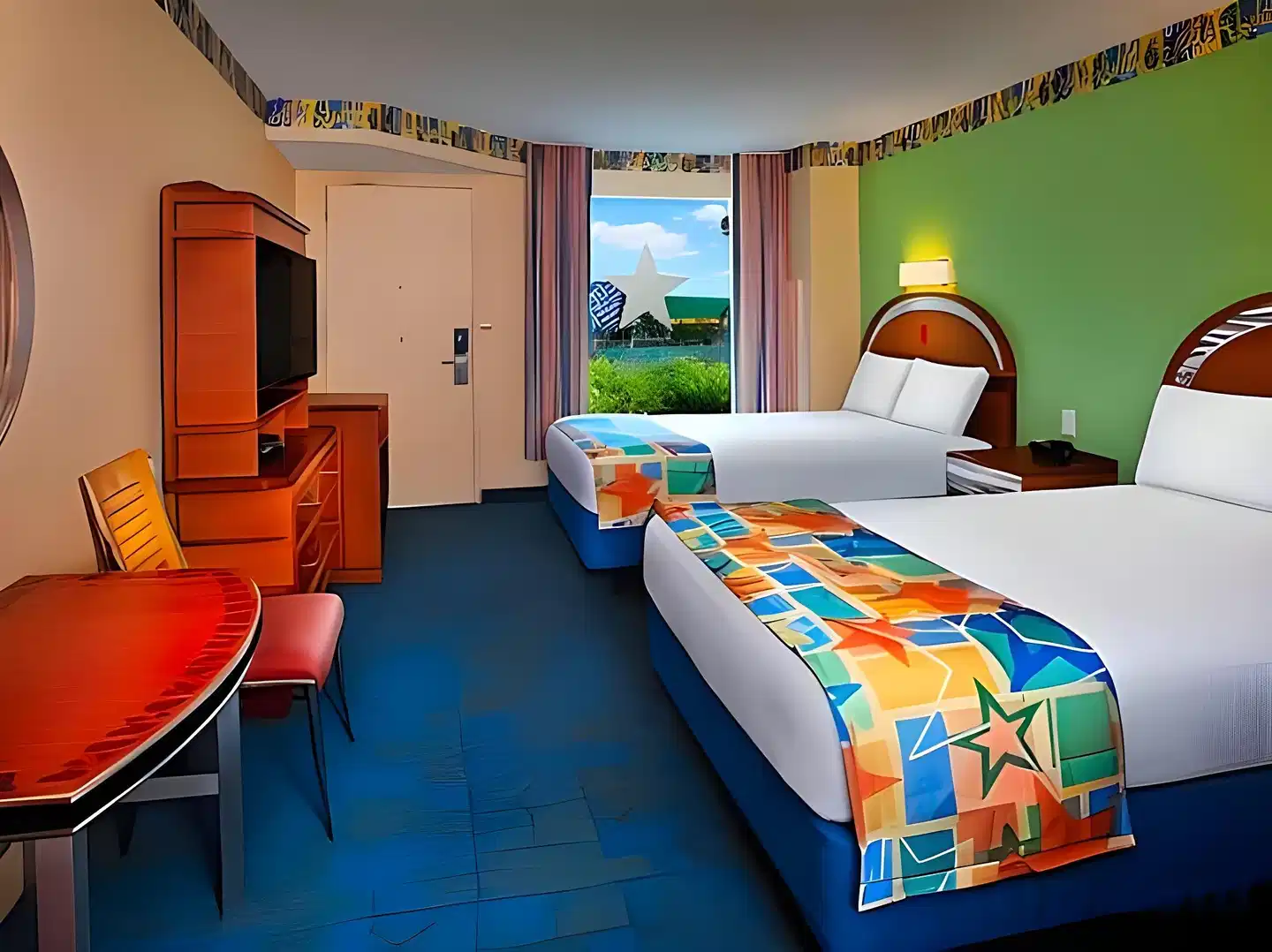 Disney's All-Star Resorts - Sports Resort Wohnbeispiel