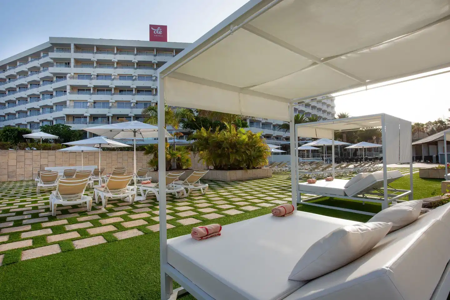 Olé Tropical Tenerife Terrasse
