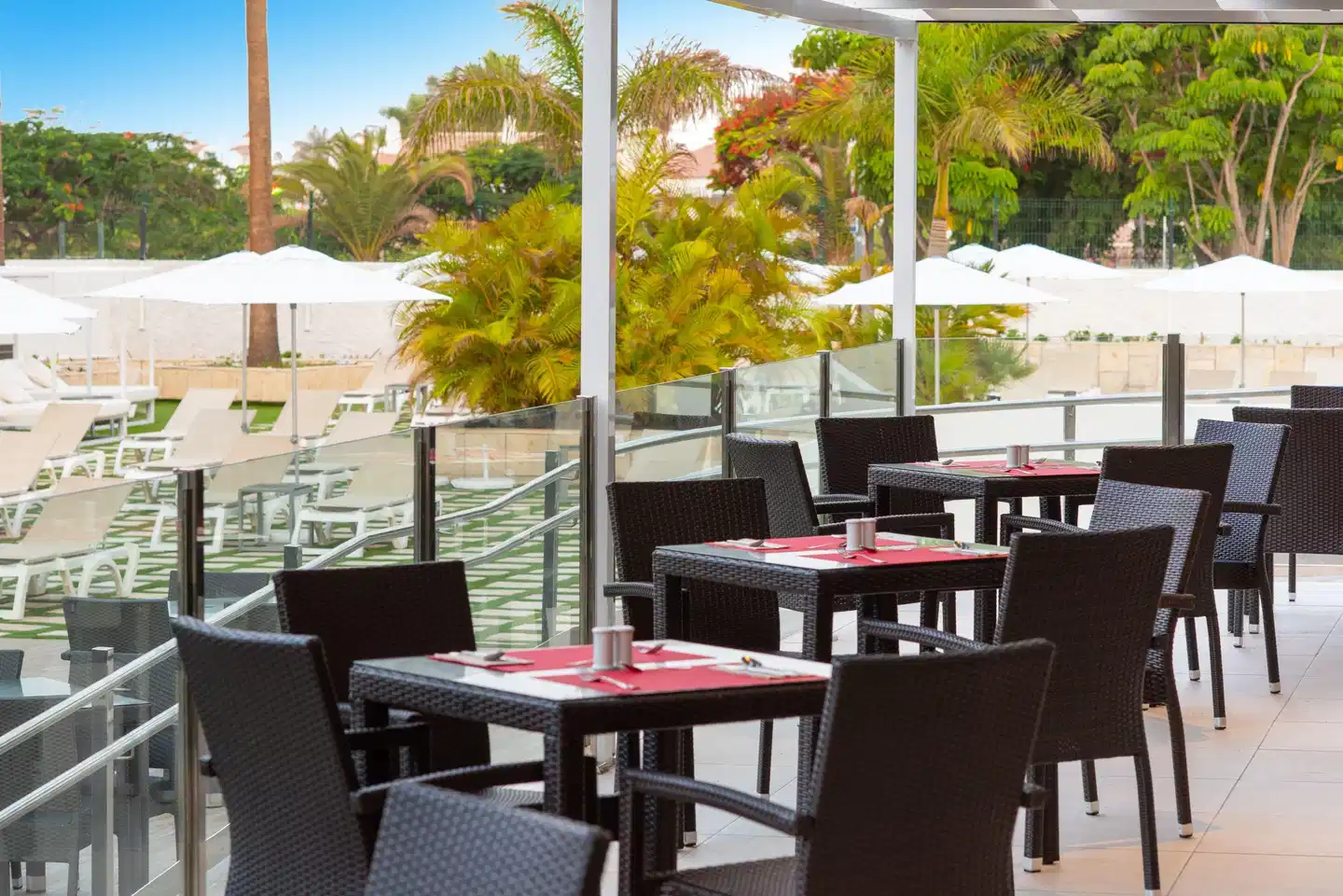Olé Tropical Tenerife Terrasse