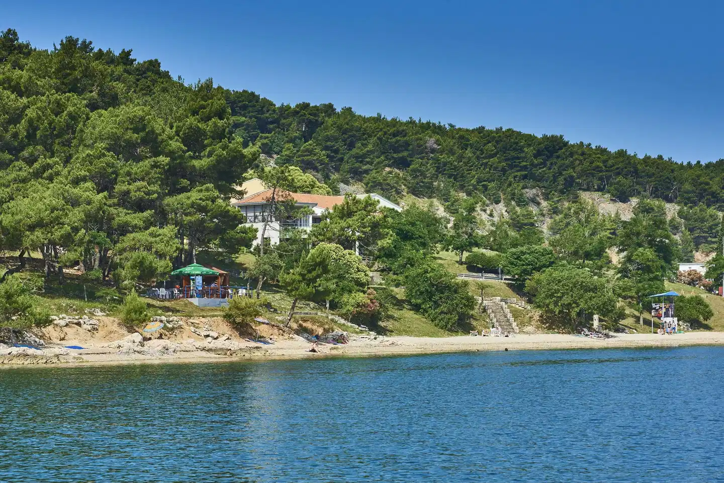 Apartments Kanegra Plava Laguna Landschaft