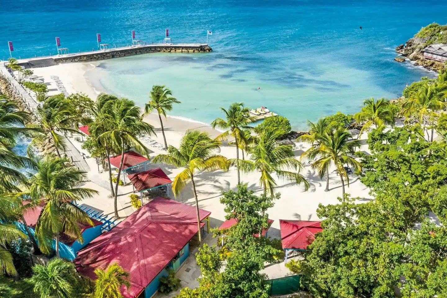 La Créole Beach Hôtel & Spa Strand