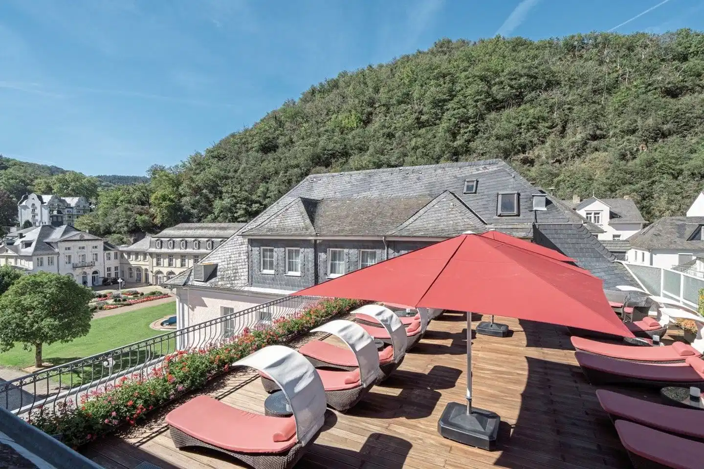 Hotel Fürstenhof Terrasse