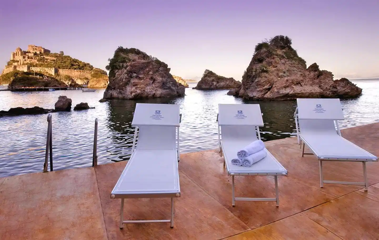 Strand Hotel Delfini Terrasse