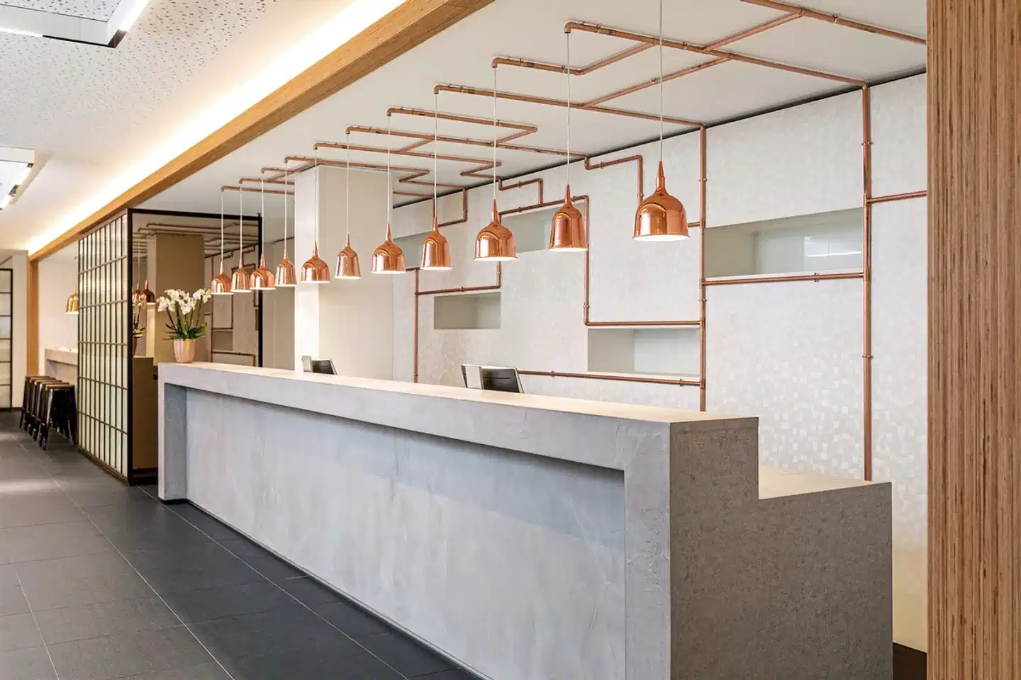 NH Hamburg Mitte Lobby