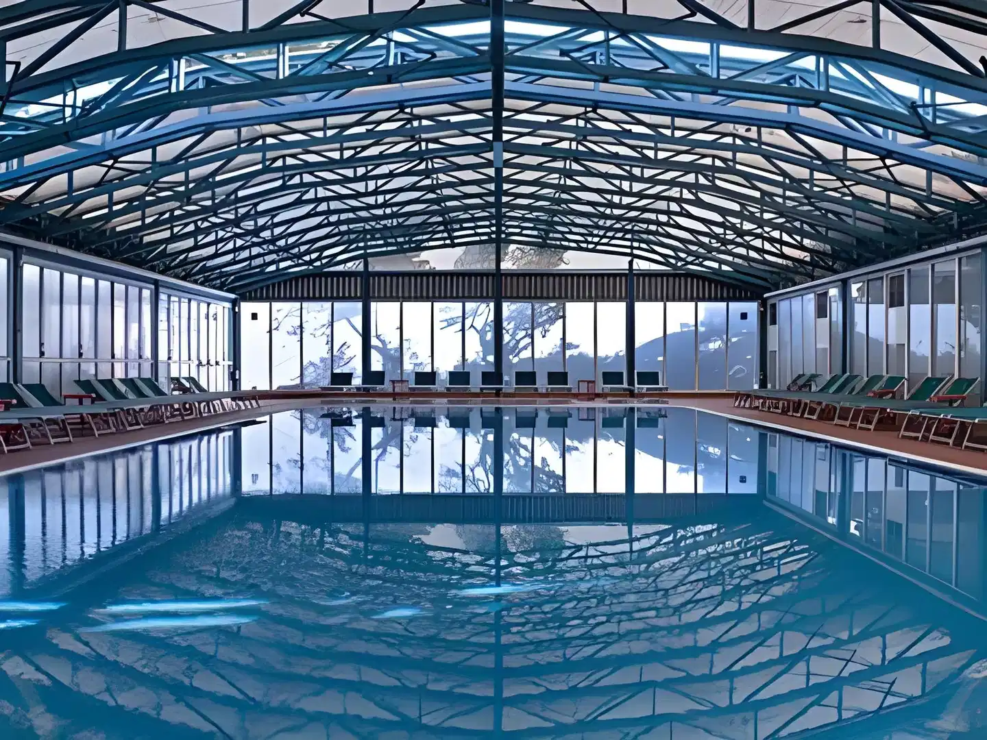 Grand Hotel Delle Terme Re Ferdinando Hallenbad