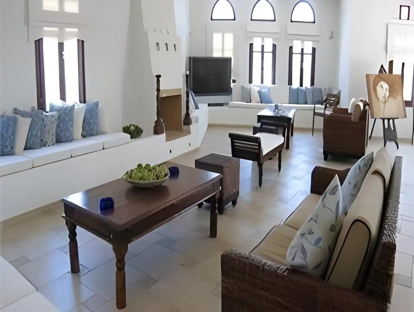 Naxos Palace Hotel Lobby