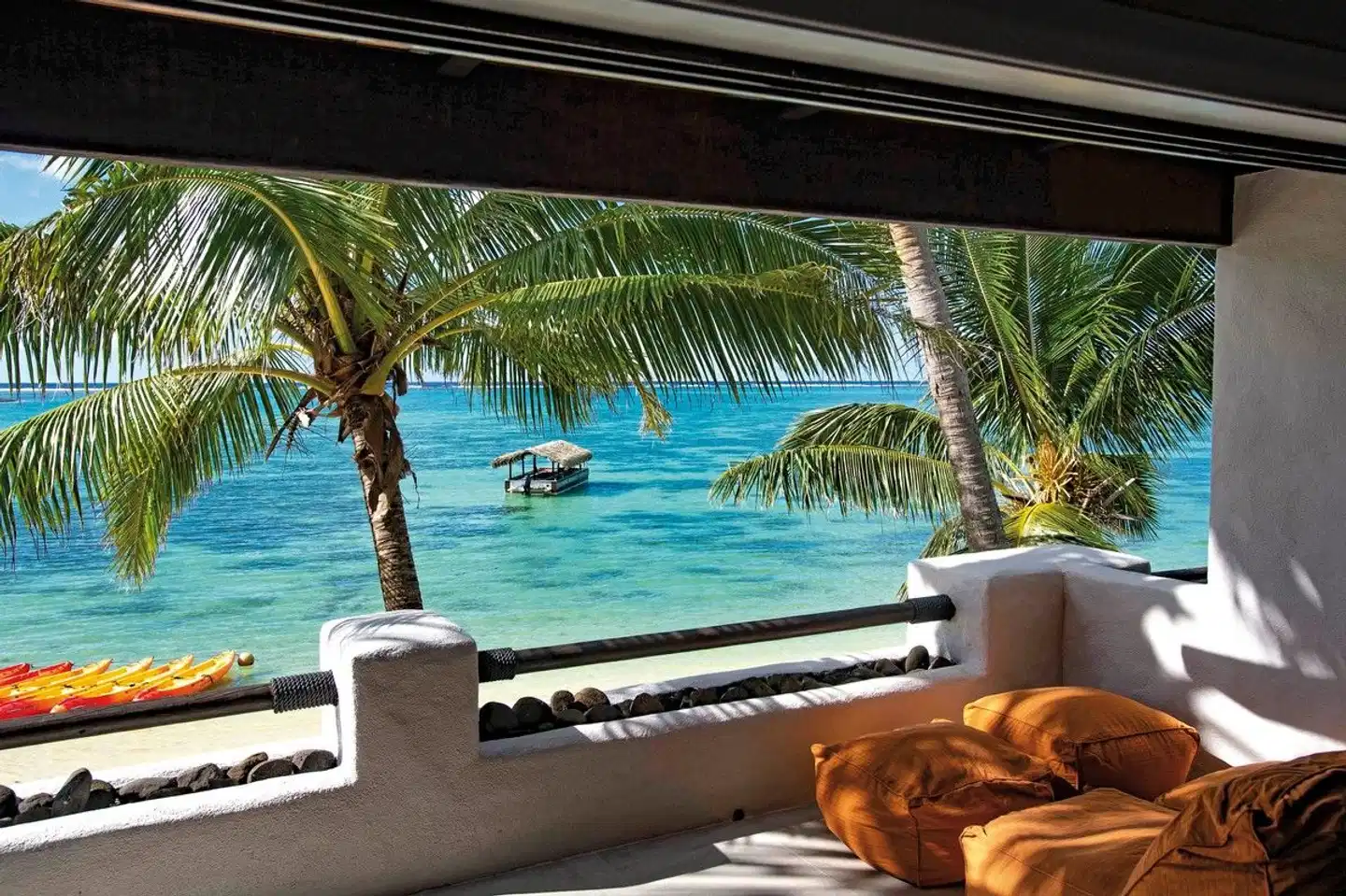 Pacific Resort Rarotonga Terrasse