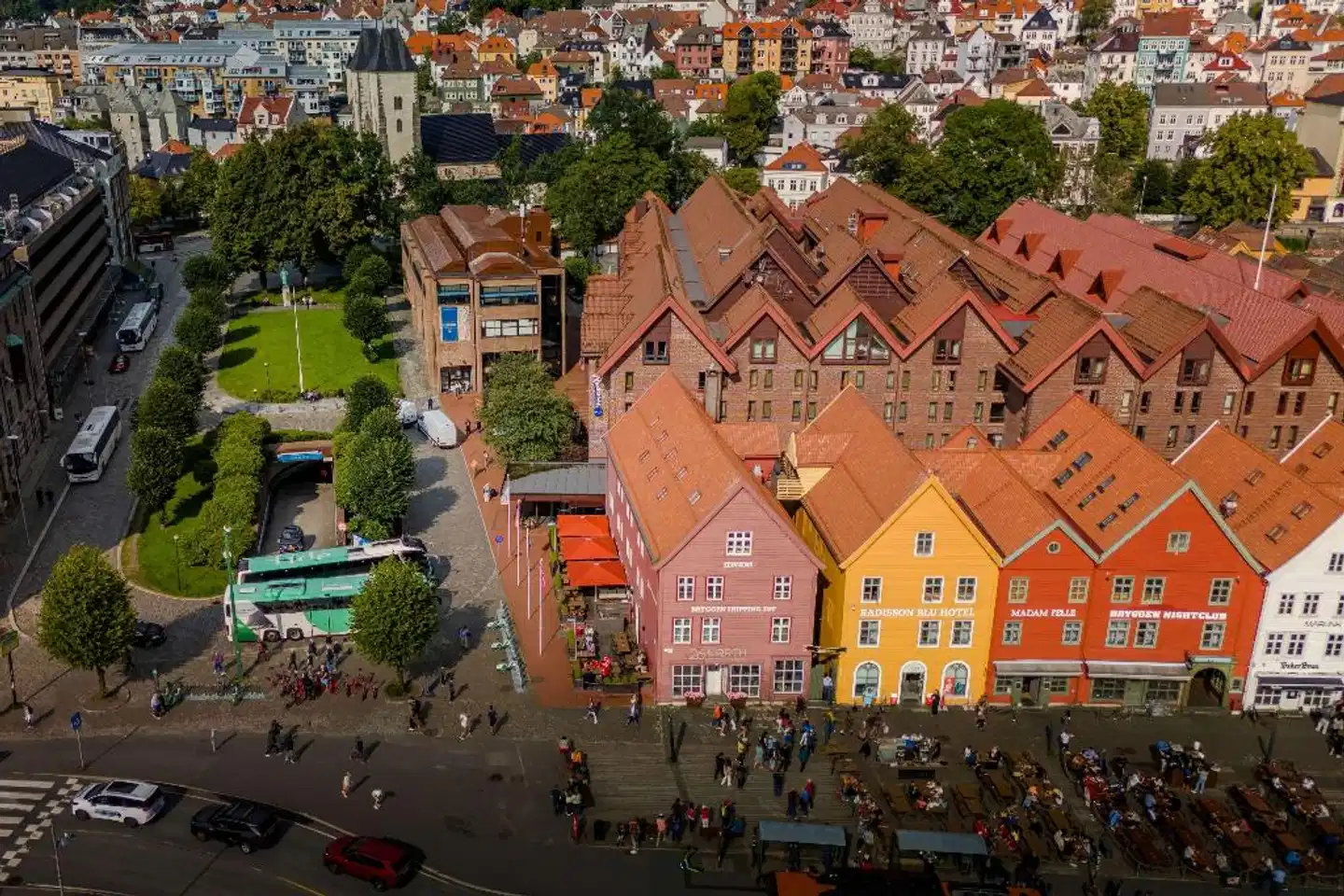 Radisson Blu Royal Hotel, Bergen Aussenansicht