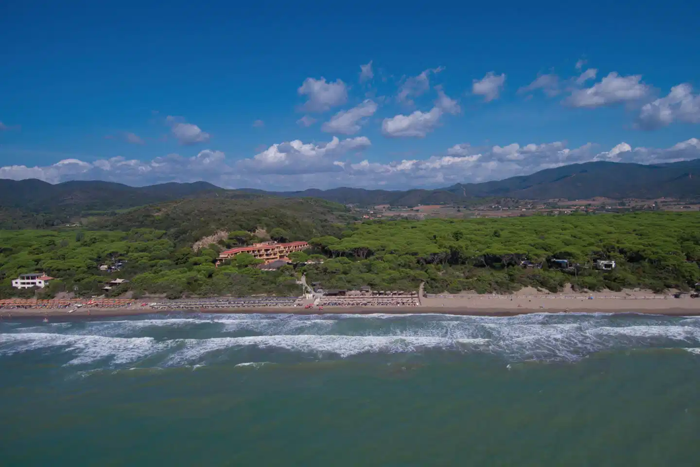 Resort Roccamare Landschaft