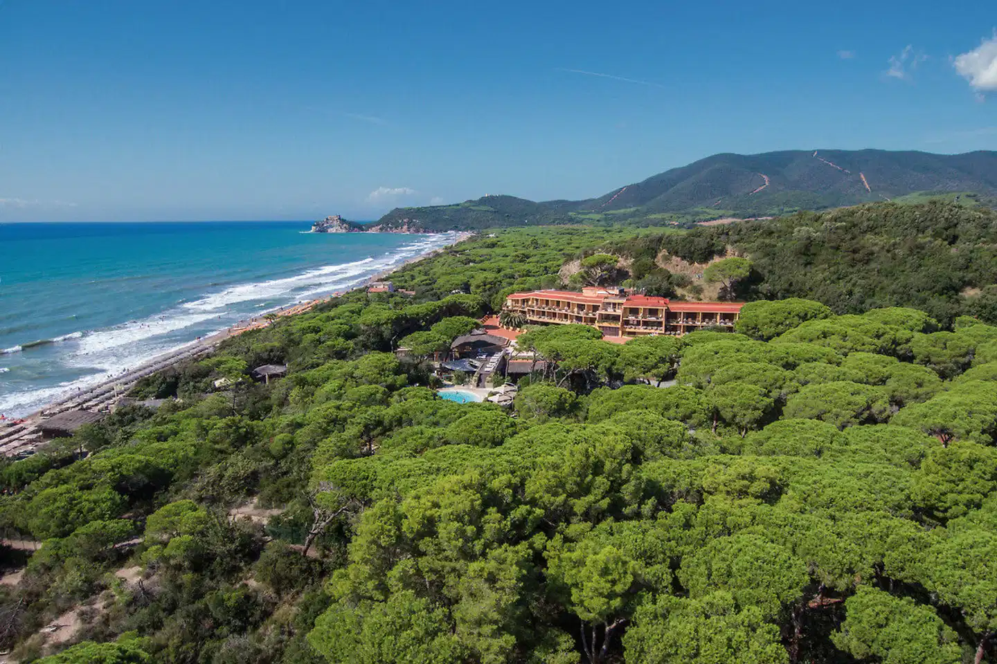 Resort Roccamare Landschaft