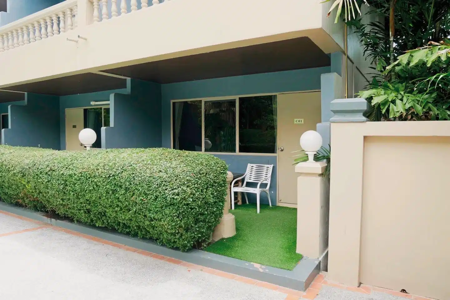 Let's Hyde Resort & Villas Terrasse