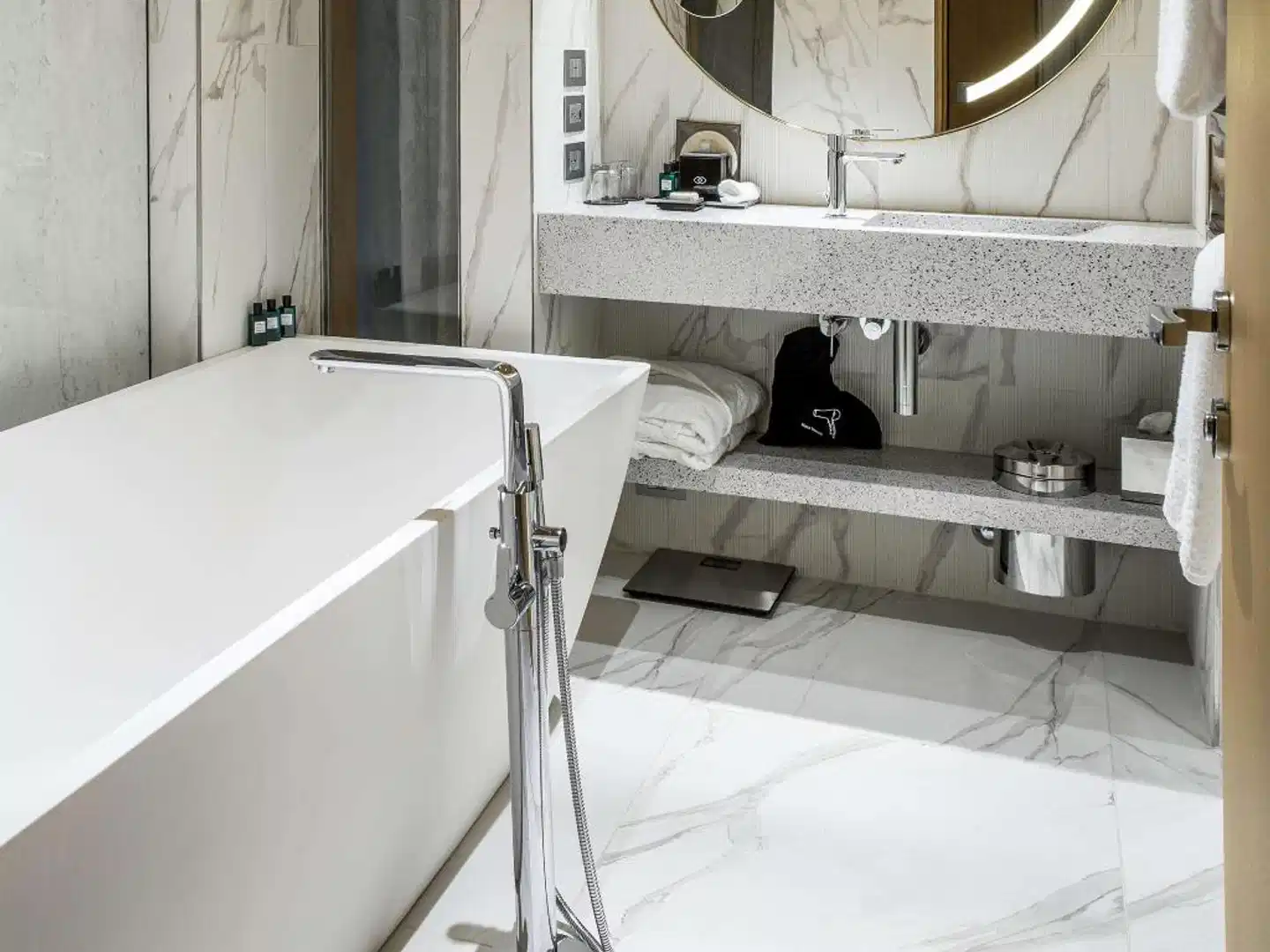 Sofitel Roma Villa Borghese Badezimmer