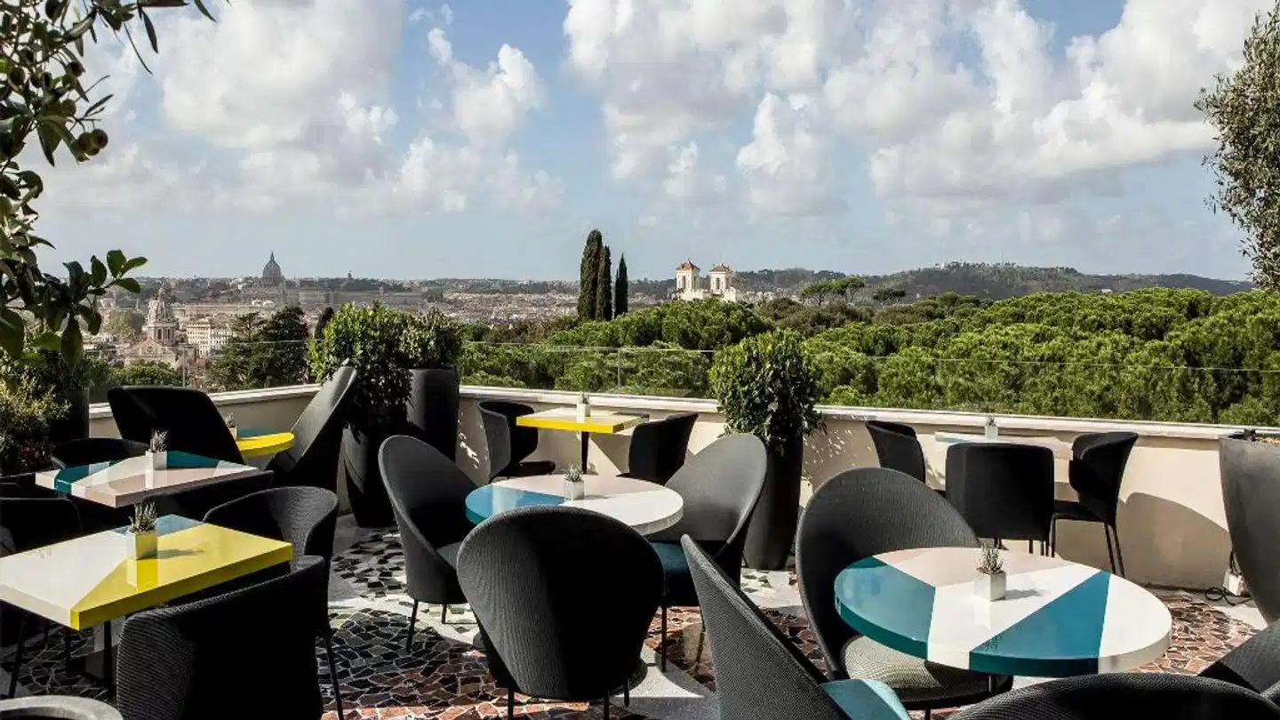 Sofitel Roma Villa Borghese Terrasse