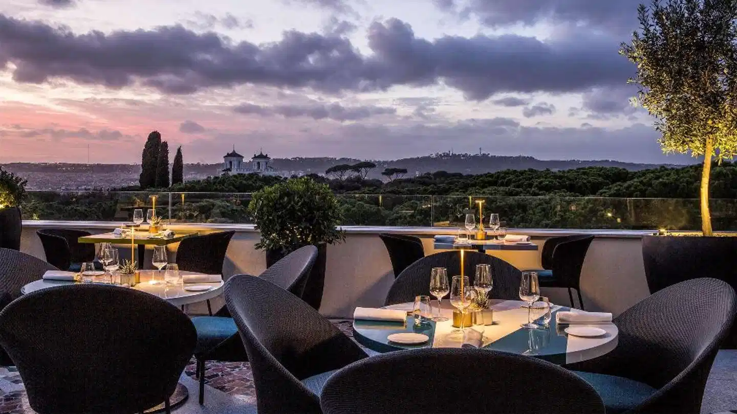 Sofitel Roma Villa Borghese Terrasse