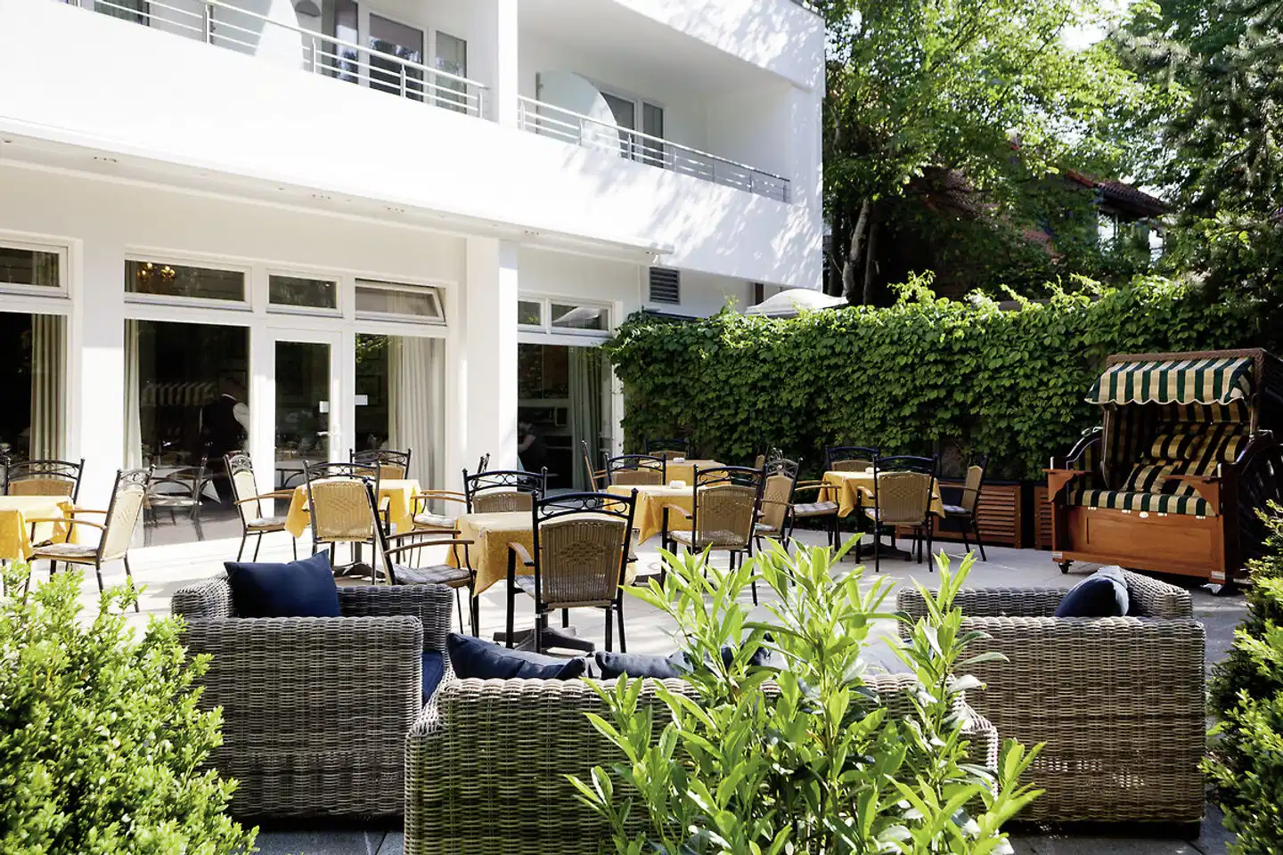 Ringhotel Strandblick Terrasse