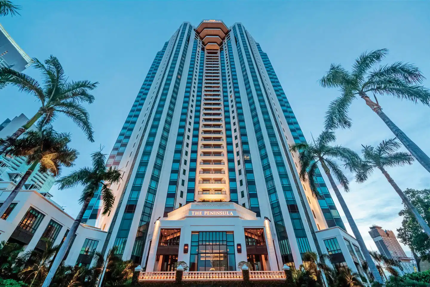 The Peninsula Bangkok Aussenansicht