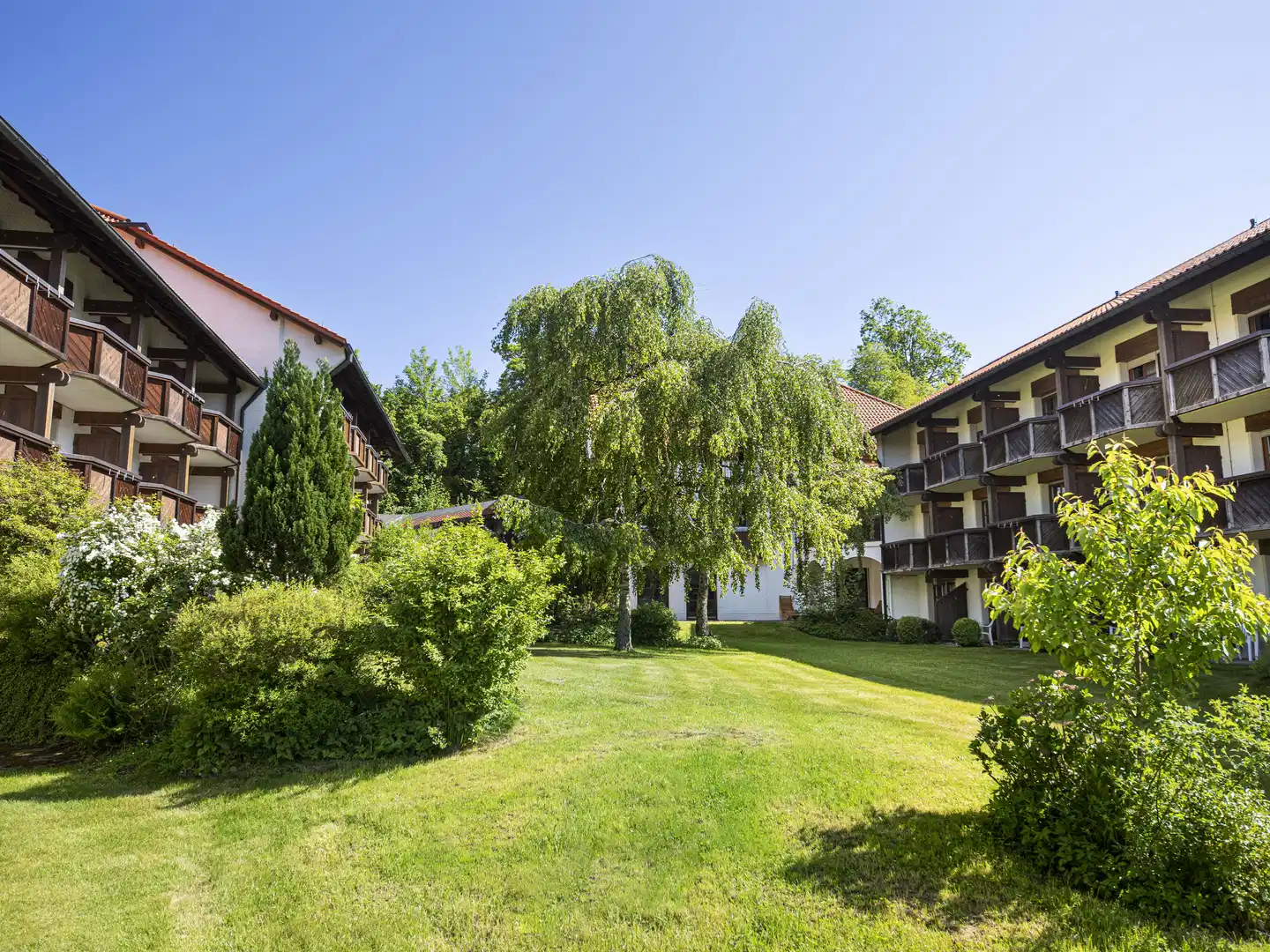 Hotel am Badepark Waldkirchen Aussenansicht