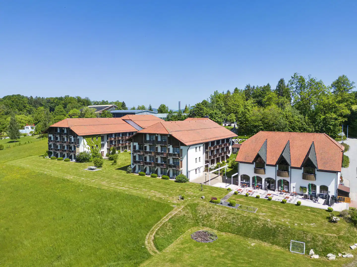 Hotel am Badepark Waldkirchen Aussenansicht