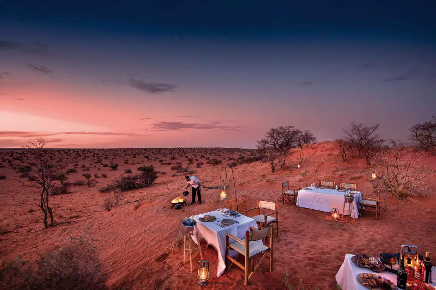 Tswalu Kalahari Reserve Terrasse