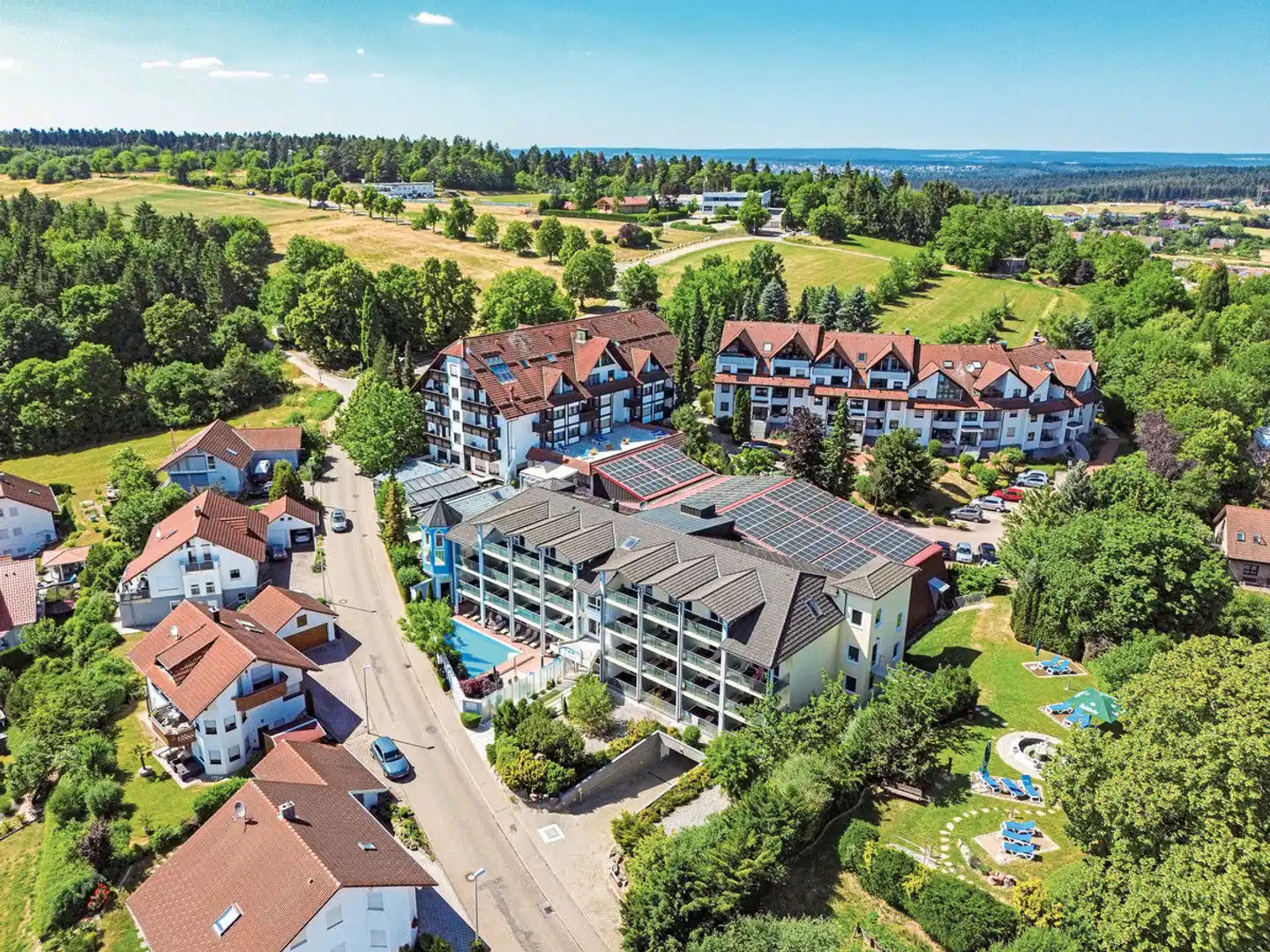 Vital- & Wellnesshotel Albblick Aussenansicht