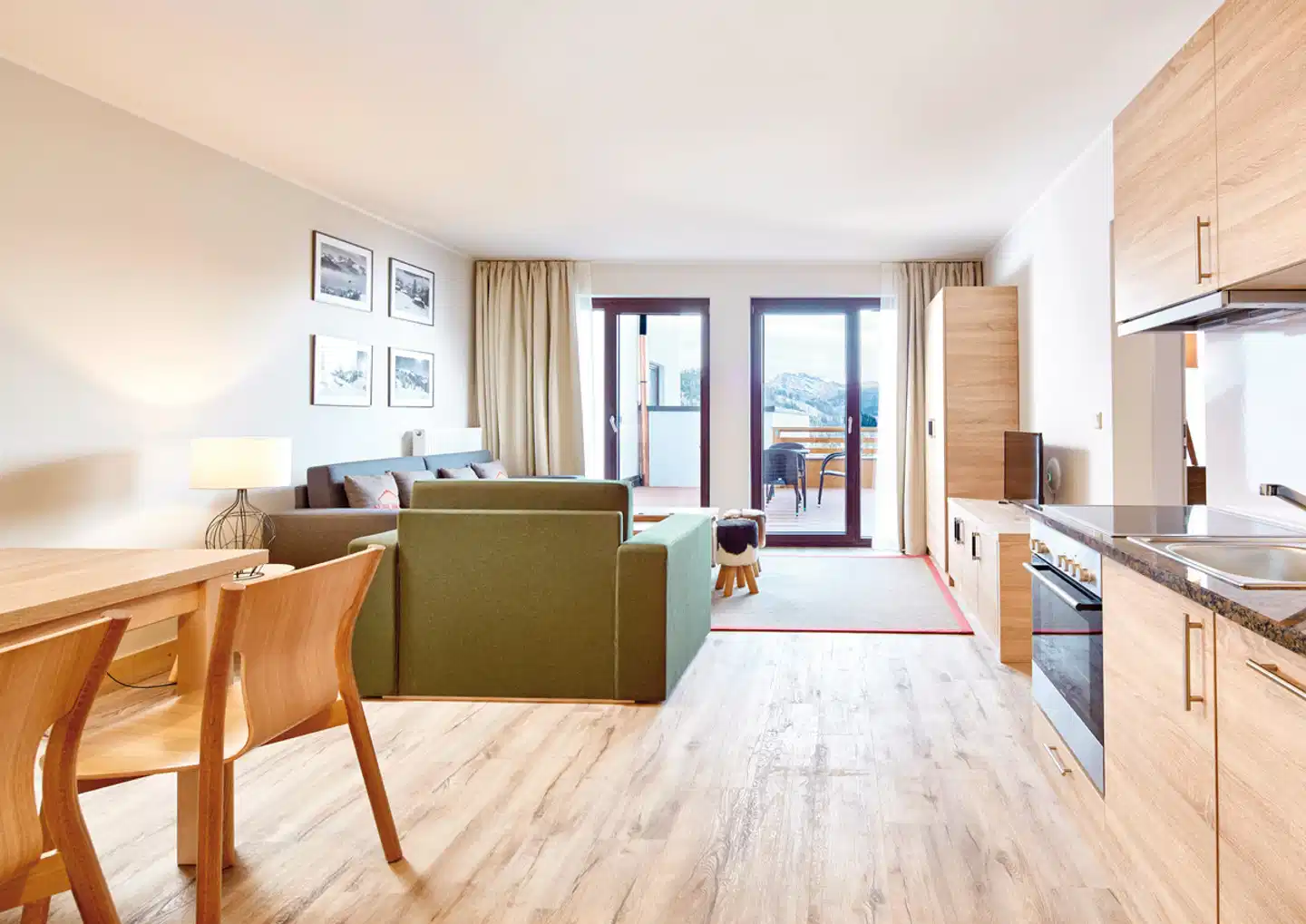 Das Alpenhaus Katschberg.1640 Wohnbeispiel