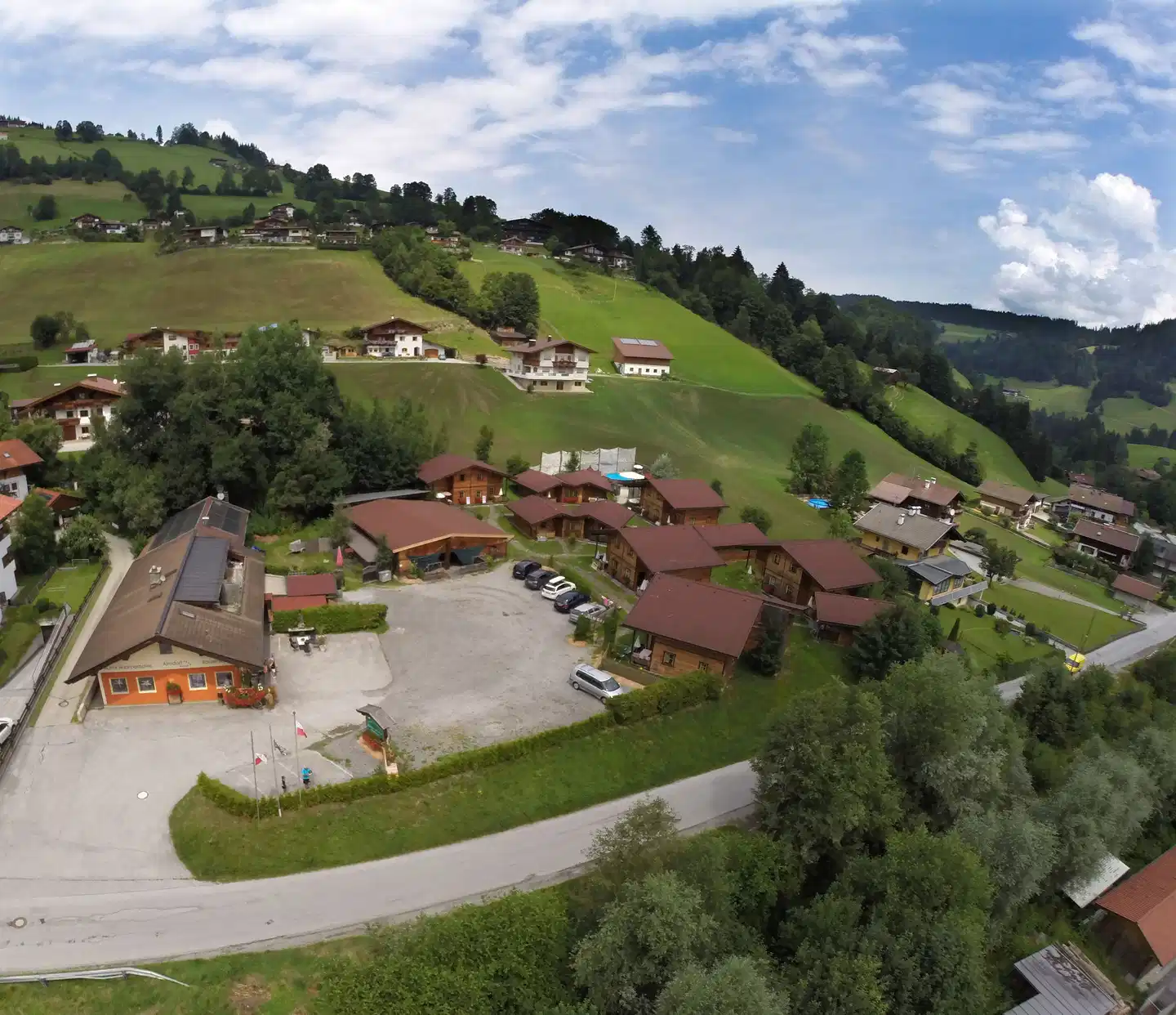 Almdorf Wildschönau Aussenansicht